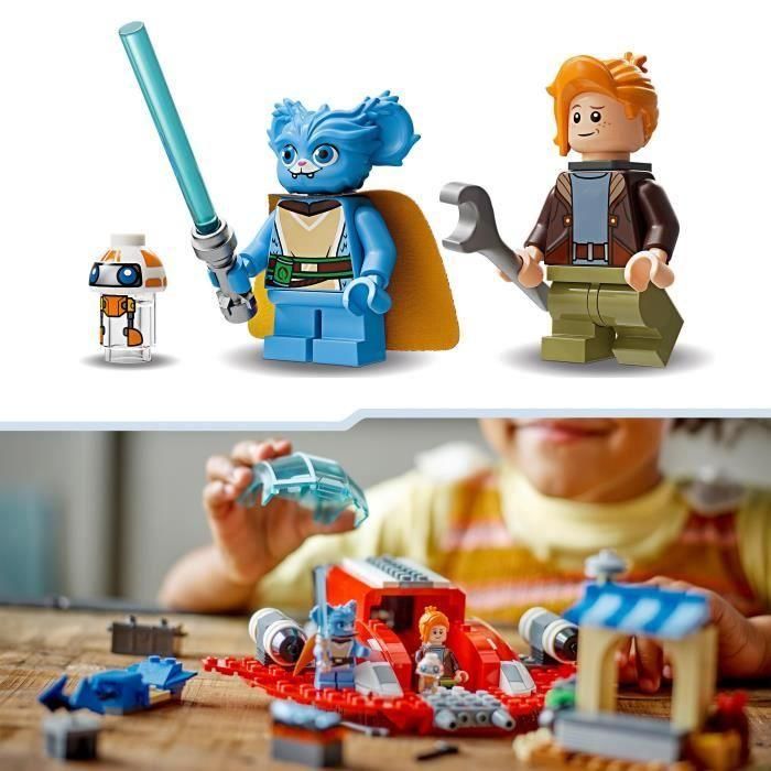 LEGO 75384 Star Wars El Halcón de Fuego Carmesí, Juguete de Construcción con Moto Speeder y Minifiguras 2 LEGO 75384 Star Wars El Halcón de Fuego Carmesí, Juguete de Construcción con Moto Speeder y Minifiguras 2