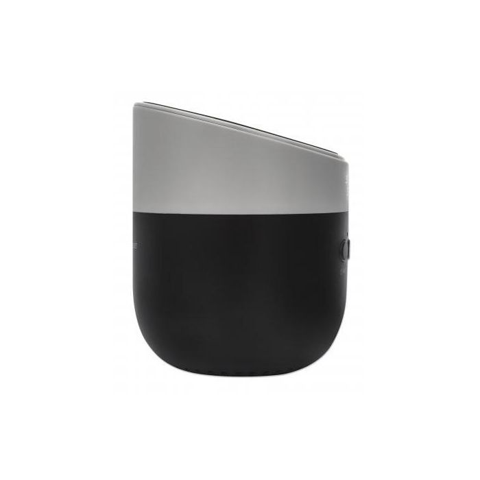 MANHATTAN Sound Science Bluetooth-Lautsprecher mit Induktionsladepad bis zu 5W 5V/1A Bedienelemente MicroSD-Slot schwarz/anthrazit 4