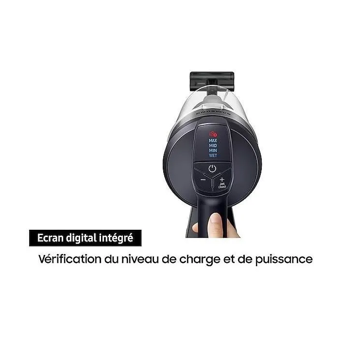 Samsung VS20B75B1R4 Aspirador Escoba, Potencia 200 AW, 60 Minutos de Autonomía, Estación de Carga 2 en 1 5