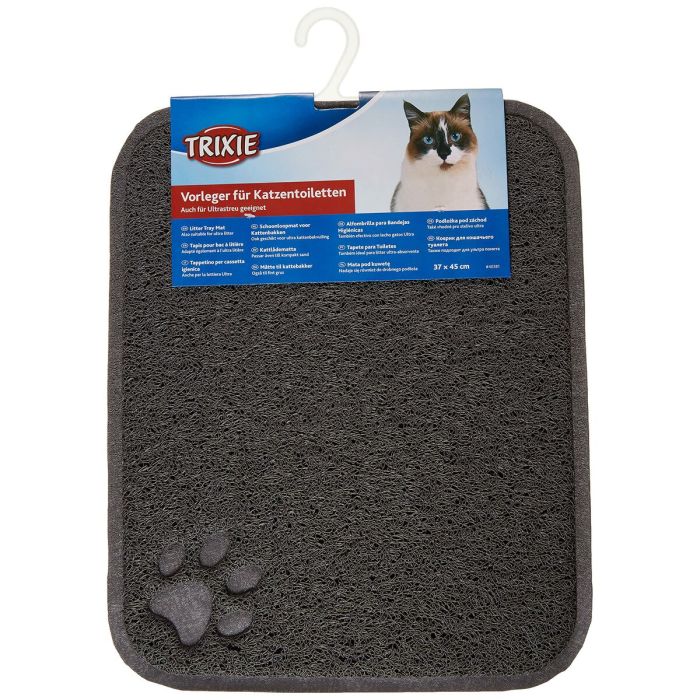 Alfombrilla Antideslizante Trixie Antracita PVC 37 × 45 cm 1