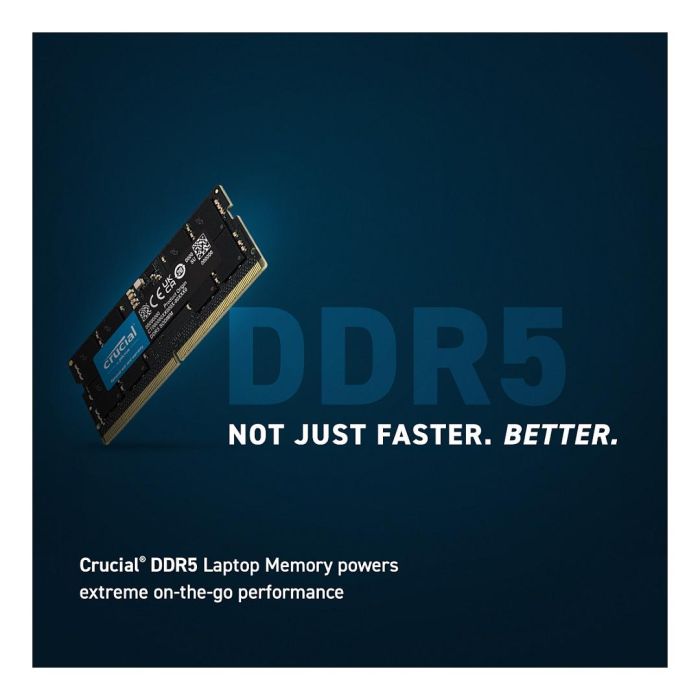 Crucial Memoria RAM DDR5 SO-DIMM 16 GB 5600 MHz PC5-44800 CL46
