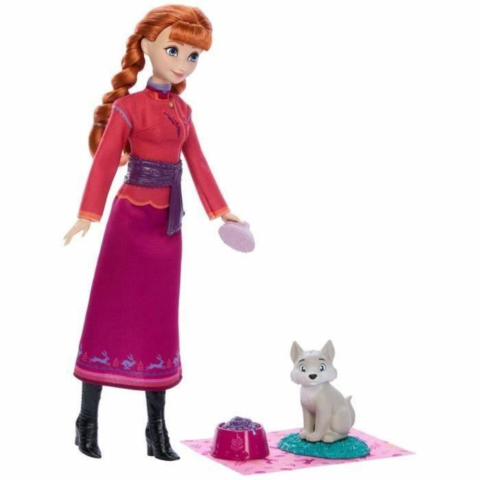 Disney Frozen Set de Anna y el Cachorro 4 Accesorios JFG17 4 Disney Frozen Set de Anna y el Cachorro 4 Accesorios JFG17 4