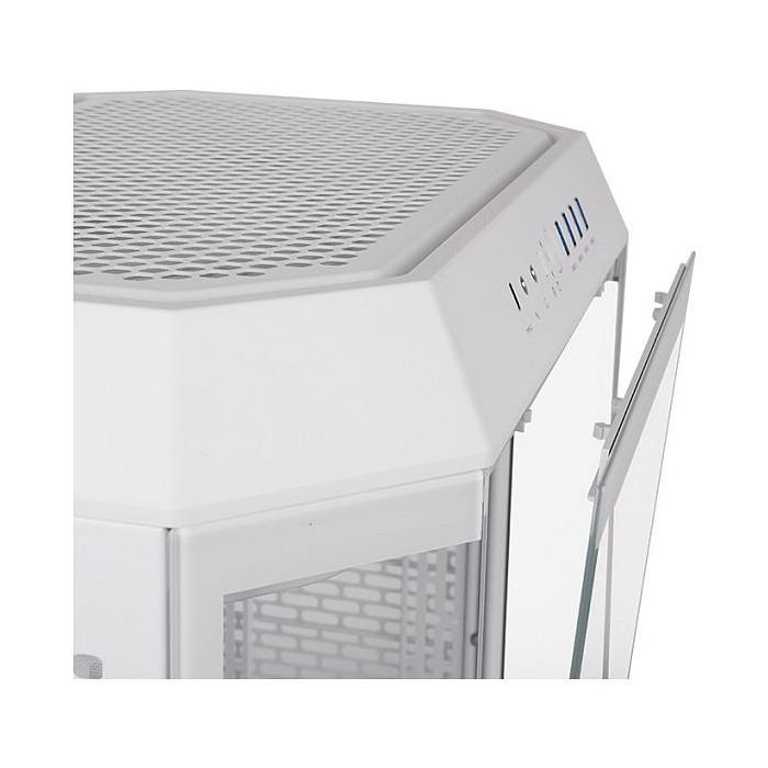 Thermaltake CA-1Z1-00M6WN-00 Midi Tower The Tower 600 Snow White Gaming ATX Vidrio Templado 5
