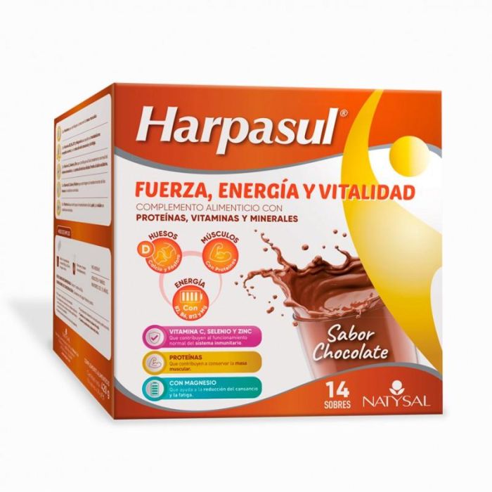 Harpasul Batido Fuerza, Energía Y Vitalidad Choco Harpasul Batido Fuerza, Energía Y Vitalidad Choco