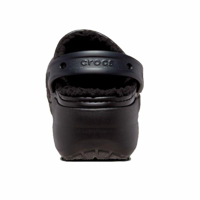 Zuecos Crocs Classic Platform Lined Clog Negro 1 Zuecos Crocs Classic Platform Lined Clog Negro 1