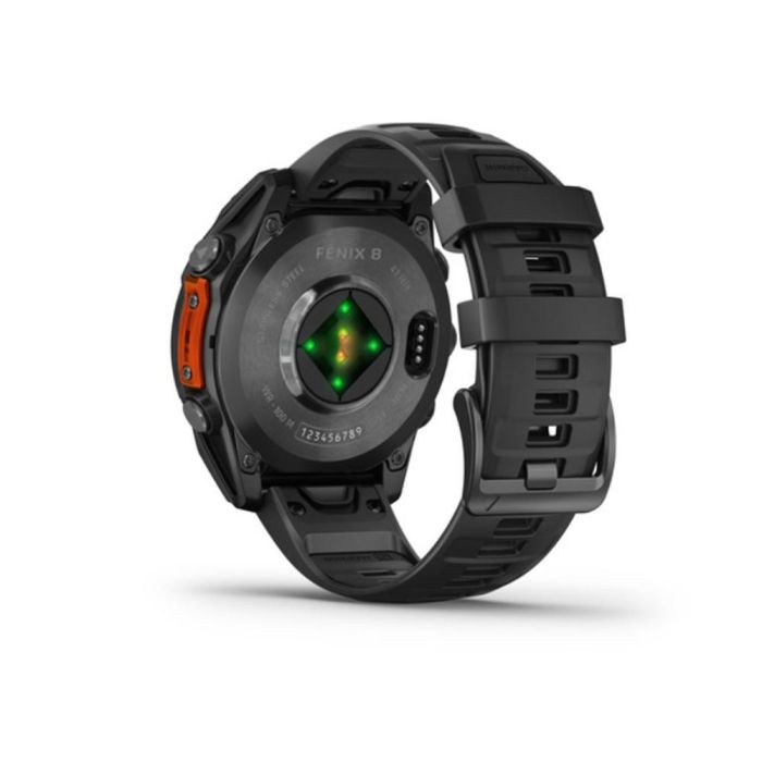 Garmin Fenix 8 3,56 cm (1.4") AMOLED 47 mm Digital 454 x 454 Pixeles Pantalla táctil Negro Wifi GPS (satélite) 2 Garmin Fenix 8 3,56 cm (1.4") AMOLED 47 mm Digital 454 x 454 Pixeles Pantalla táctil Negro Wifi GPS (satélite) 2