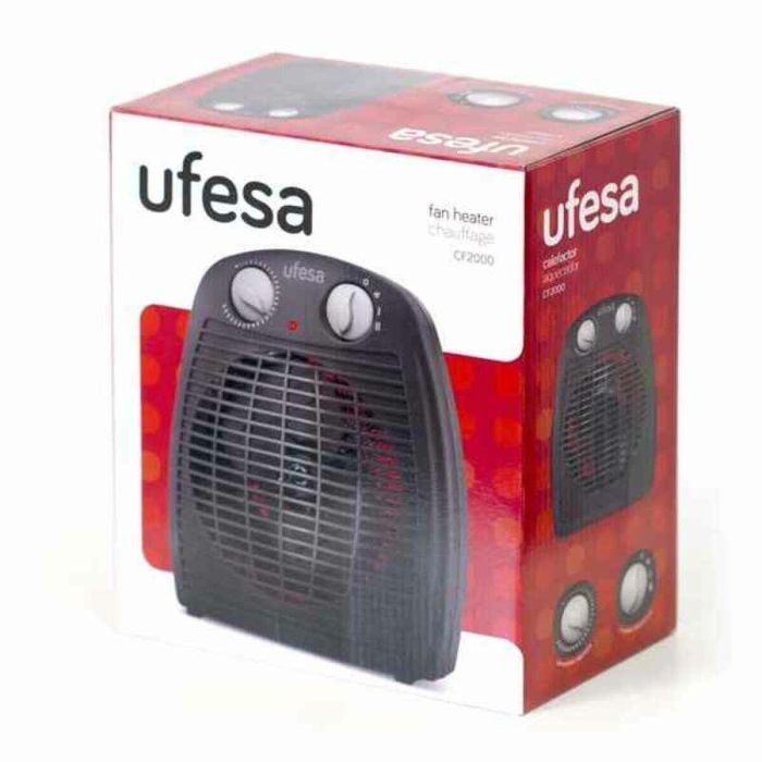 Calefactor Vertical UFESA CF2000 Negro 2000 W 2