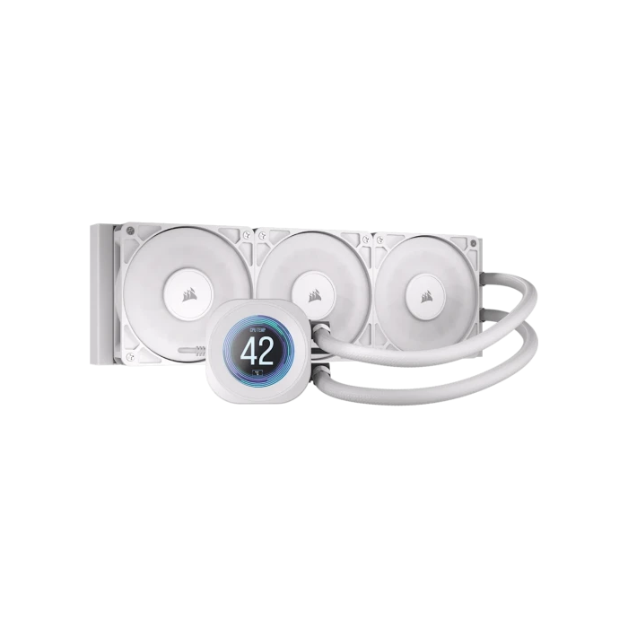 Corsair CW-9061034-WW Nautilus 360 RS Refrigeración Líquida Todo en Uno 12 cm Blanco para Intel LGA 1700/1851, AMD AM4/AM5