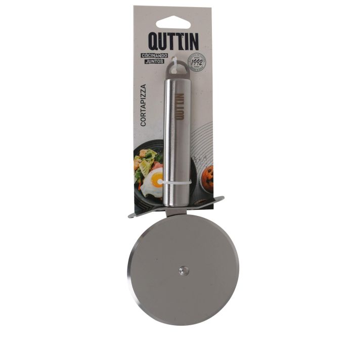 Quttin Cortapizza Acero Inoxidable Silver 9 cm (12 Unidades) 1