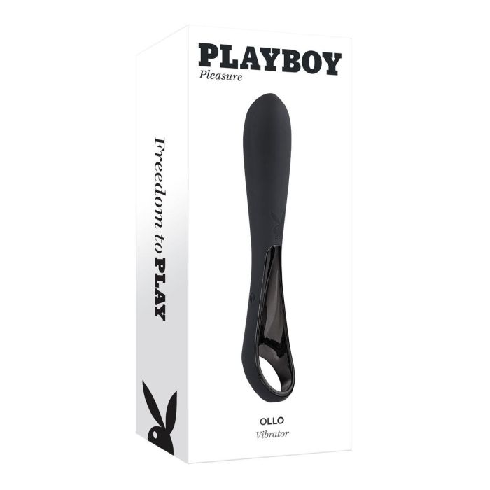 Vibrador Playboy Negro 20 Vibrador Playboy Negro 20