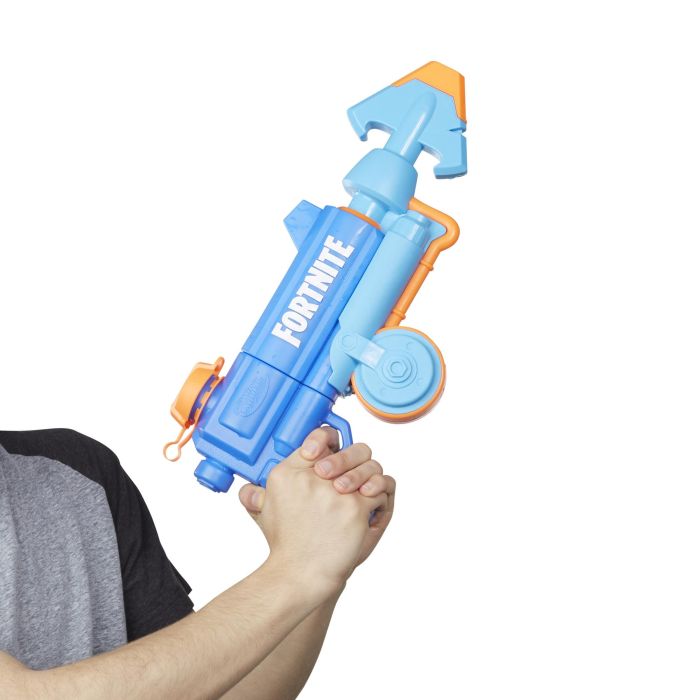 Nerf F2560 Lanzador de Agua Super Soaker Fortnite HG, Réplica del Videojuego con Acción de Bombeo, Juguete para +8 Años 3 Nerf F2560 Lanzador de Agua Super Soaker Fortnite HG, Réplica del Videojuego con Acción de Bombeo, Juguete para +8 Años 3