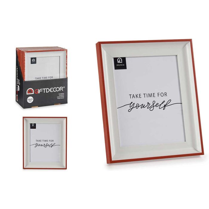 Portafotos 20X25 Blanco Y Rojo Giftdecor (24 Unidades) Portafotos 20X25 Blanco Y Rojo Giftdecor (24 Unidades)