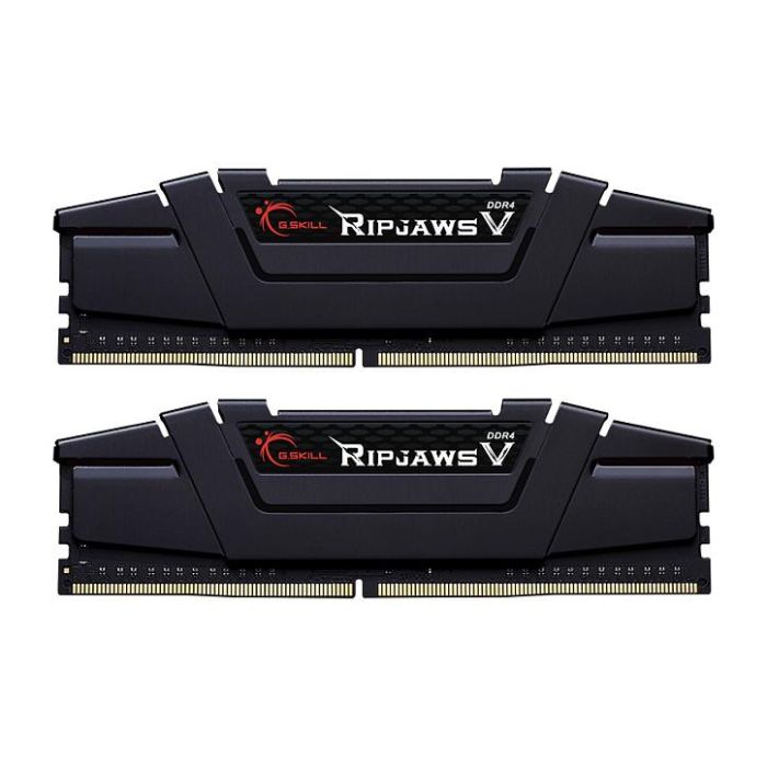 G.Skill KIT 64GB (2x32GB) DDR4 2666MHz CL19 Ripjaws V F4-2666C19D-64GVK para PC/Servidor G.Skill KIT 64GB (2x32GB) DDR4 2666MHz CL19 Ripjaws V F4-2666C19D-64GVK para PC/Servidor