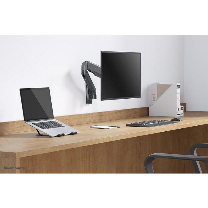 Neomounts WL70-450BL11 Soporte de Pared Movimiento Completo para Monitor/TV 17-32", 2-9 kg, VESA 75x75-100x100, Muelle de Gas, Negro 17