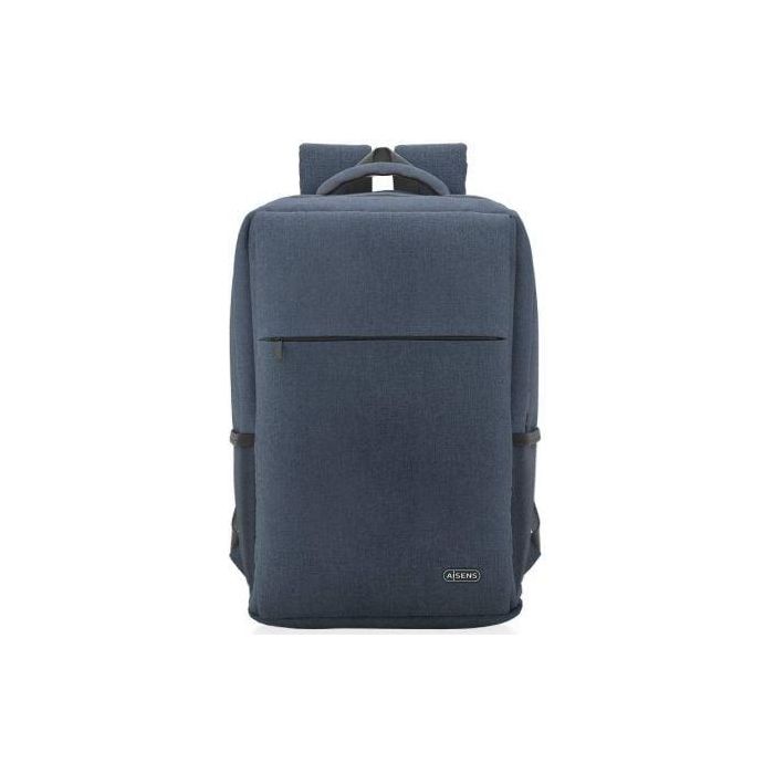 Aisens Mochila Para Portátil De 17 Pulgadas Azul - Diseño Multifuncional Con Compartimento Acolchado
