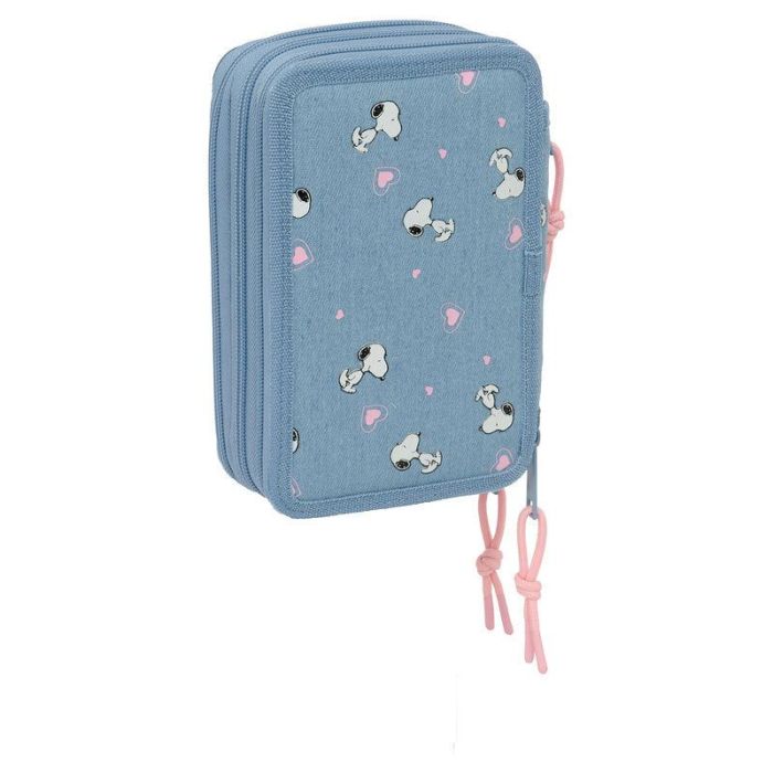 Plumier Snoopy Peanuts triple 37pzs 1 Plumier Snoopy Peanuts triple 37pzs 1