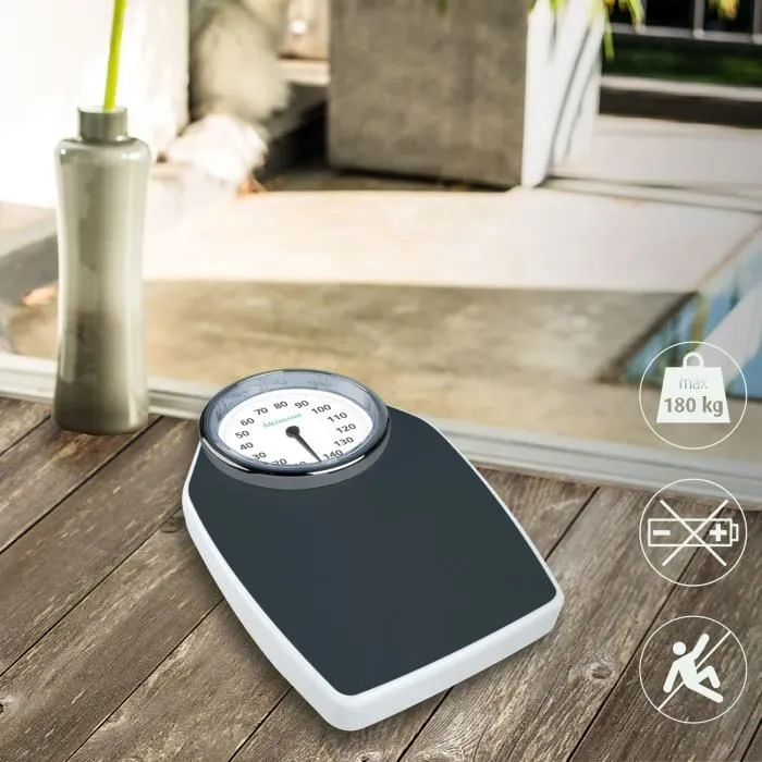 Medisana Báscula PSD 40461 Báscula Mecánica con Diseño Retro Analógico Visible 3