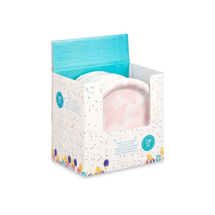 Set 6 Platos Papel 22 Cm Rombos Surtidos Arte Regal (24 Unidades) 2 Set 6 Platos Papel 22 Cm Rombos Surtidos Arte Regal (24 Unidades) 2