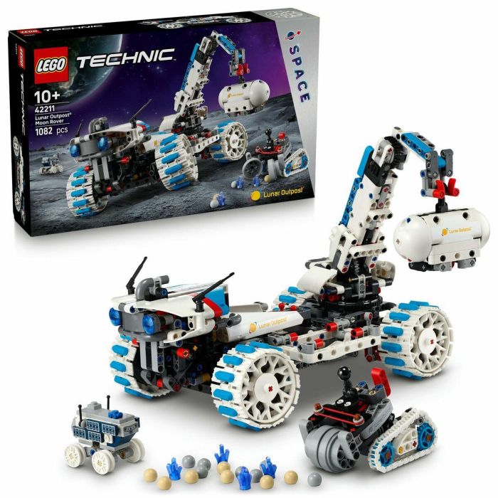 Lego Technic 42211 Vehículo de Puesto de Avanzada Lunar - Set de construcción para niños de 10 años 9