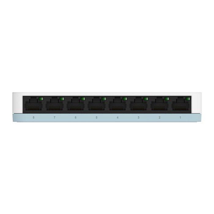 D-Link DGS-1008D Switch de Escritorio Gigabit Ethernet 8 Puertos RJ-45 No Gestionable con QoS, Soporte Jumbo Frame y Tecnología Green 3