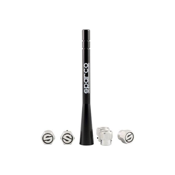 Sparco SPC1417 Antena y 5 Válvulas de Aluminio Cs6