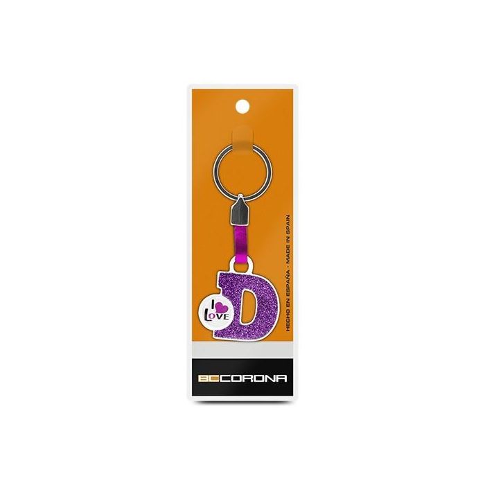 Llavero Letra "D" Rosa Stock Last LLA01004 1 Llavero Letra "D" Rosa Stock Last LLA01004 1