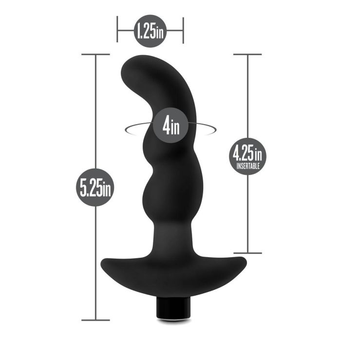 Plug Anal Blush Adventures Negro 7 Plug Anal Blush Adventures Negro 7