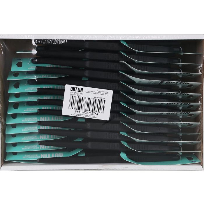Pinzas de cocina Quttin negra 28 cm (24 Unidades) 3 Pinzas de cocina Quttin negra 28 cm (24 Unidades) 3