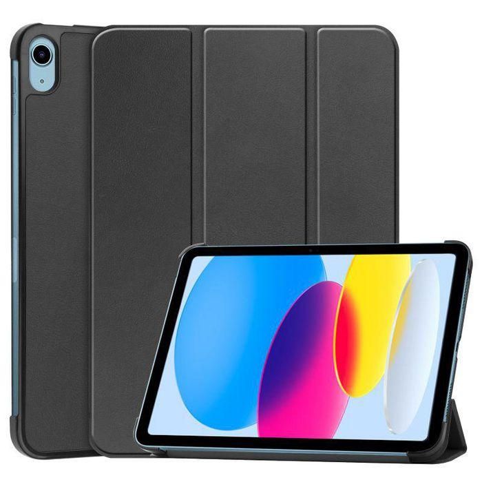 CoreParts For Apple iPad 10th Gen 10.9-inch (2022) Tri-fold Caster Hard Shell Cover with Auto Wake Function - Black CoreParts For Apple iPad 10th Gen 10.9-inch (2022) Tri-fold Caster Hard Shell Cover with Auto Wake Function - Black