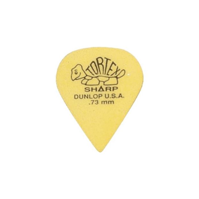 Dunlop Tortex / Sharp - Púas de Guitarra 0,73mm, Pack 72 Unidades
