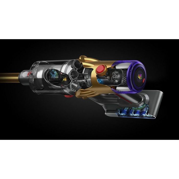 Dyson V12 Detect Slim Absolute Aspiradora escoba 2 en 1 Oro Secar HEPA Ciclónico Montaje de pared 4