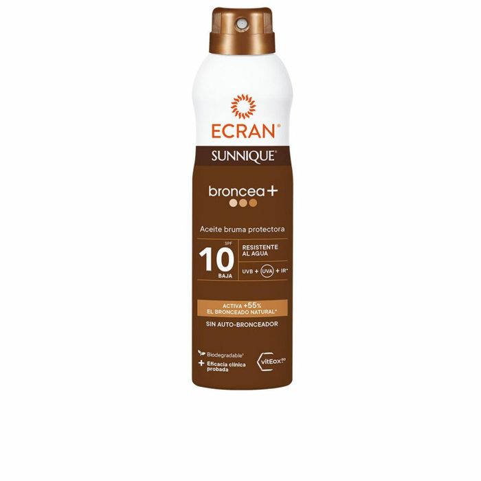 Ecran Sunnique Broncea+ Aceite Bruma Spf10