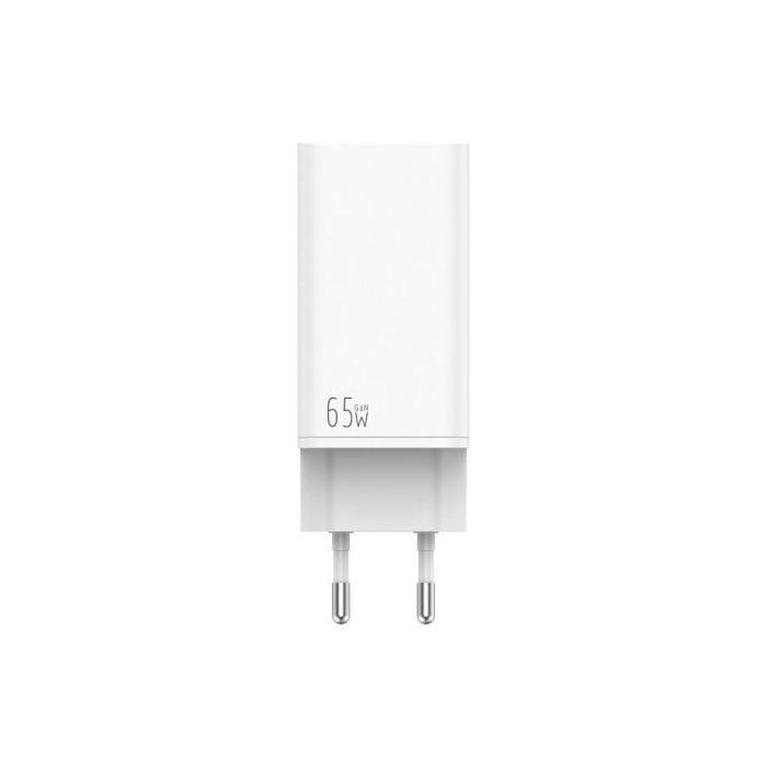 Leotec LECSPH65W3W Cargador de Pared GaN 65W con 2 USB-C y 1 USB-A para Carga Rápida Universal de hasta 3 Dispositivos 1