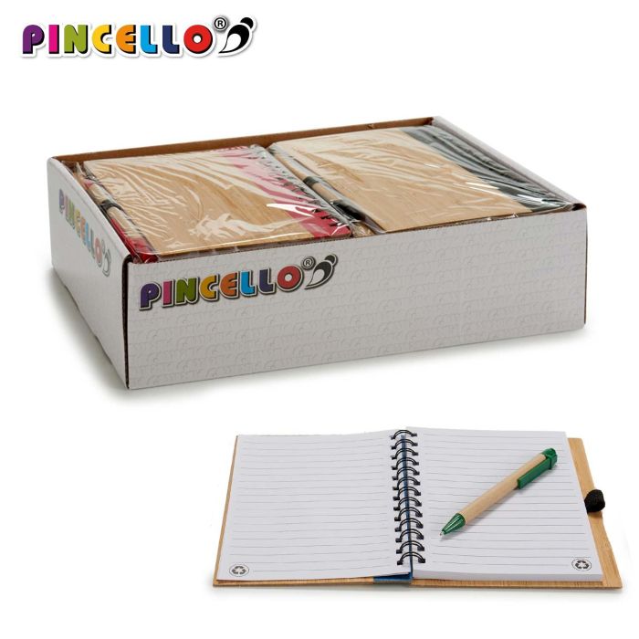 Libreta 14X18Cm Bambu Surtidos Col 140 Pags Pincello (24 Unidades) 2 Libreta 14X18Cm Bambu Surtidos Col 140 Pags Pincello (24 Unidades) 2