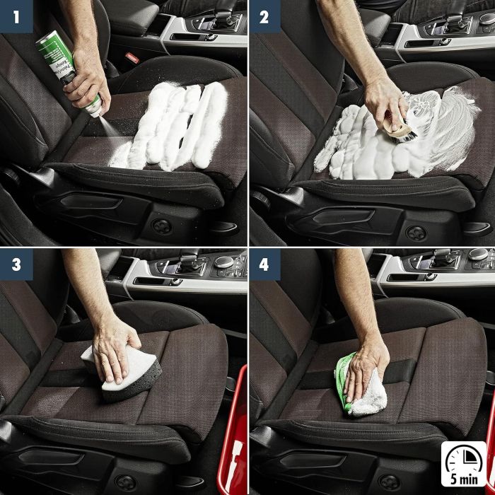 Sonax SX03062000 Espuma Limpiadora para Tapicerías, Alfombras y Tejidos - Elimina Manchas Difíciles y Renueva Colores 2