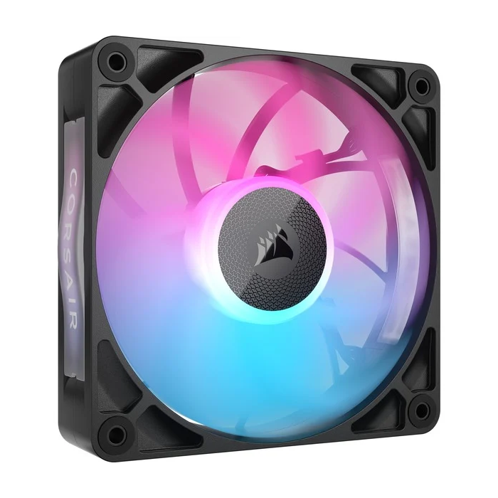 Corsair CO-9051033-WW iCUE LINK RX120 RGB MAX Ventilador de Caja para PC, 120mm RGB, Negro, 2000 RPM