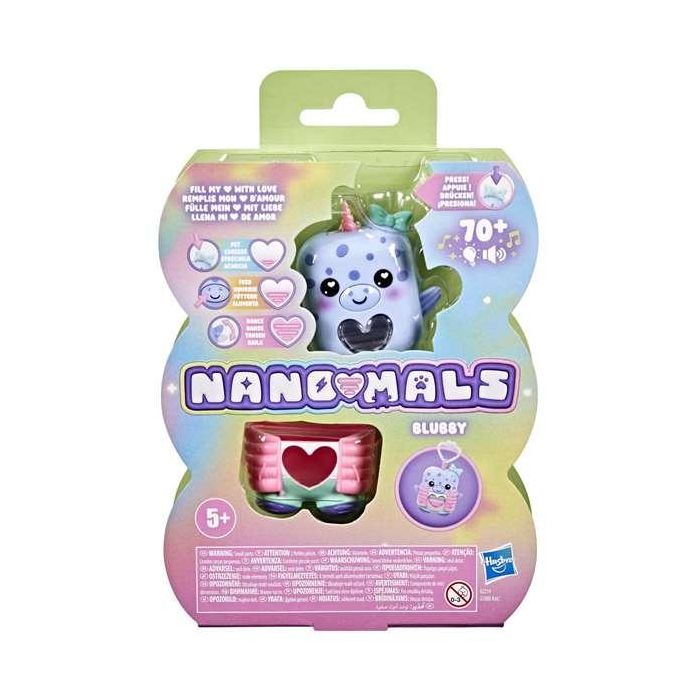 Hasbro Mascota Electrónica Interactiva Nano Mals. con 70 Sonidos y Canciones, 7 cm 14 Hasbro Mascota Electrónica Interactiva Nano Mals. con 70 Sonidos y Canciones, 7 cm 14