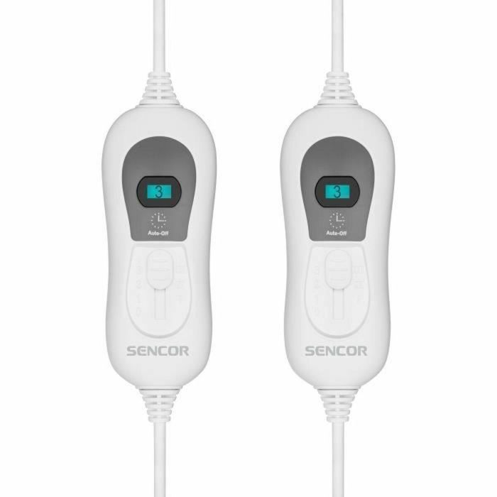 Manta eléctrica - SENCOR - SUB 2700WH - 120 W - 3 temperaturas - Blanco 4 Manta eléctrica - SENCOR - SUB 2700WH - 120 W - 3 temperaturas - Blanco 4