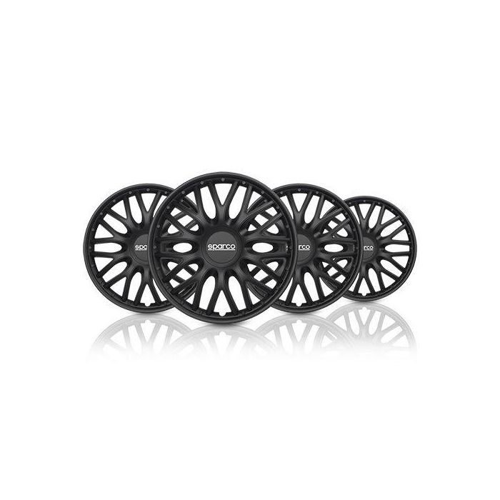 SPC SPC1596BK Tapacubos Roma Negro 15 pulgadas para Coche 5 SPC SPC1596BK Tapacubos Roma Negro 15 pulgadas para Coche 5