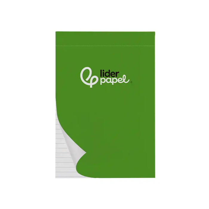 Liderpapel Bloc de notas horizontal A5 80 hojas 60 g/m² perforado 1 Liderpapel Bloc de notas horizontal A5 80 hojas 60 g/m² perforado 1