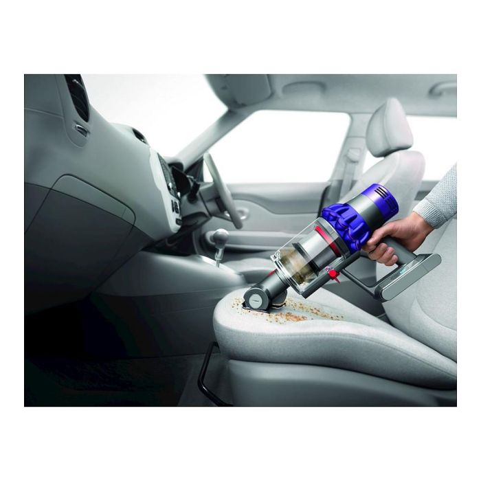 Dyson V15 Detect Fluffy Aspiradora Escoba 2 en 1 Sin Bolsa, Azul y Níquel, Cepillo Motorizado Fluffy, 60 min Autonomía 4 Dyson V15 Detect Fluffy Aspiradora Escoba 2 en 1 Sin Bolsa, Azul y Níquel, Cepillo Motorizado Fluffy, 60 min Autonomía 4