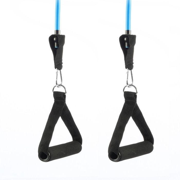 Set de Bandas de Resistencia con Accesorios y Guía de Ejercicios Tribainer InnovaGoods 3 Unidades 3