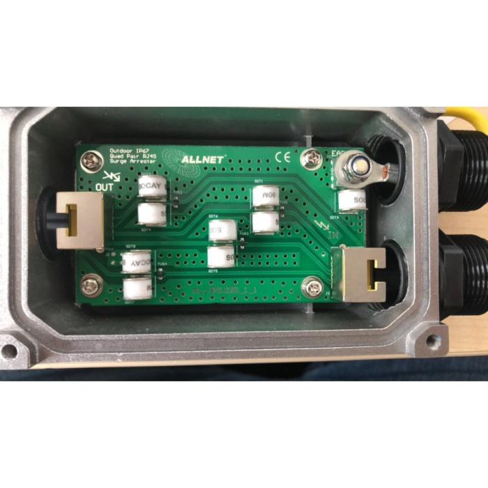 Z ALLNET TP Cat 6 Überspannungs-/Blitzschutz Surge Protector ALL95102O IP66 Outdoor 4 Z ALLNET TP Cat 6 Überspannungs-/Blitzschutz Surge Protector ALL95102O IP66 Outdoor 4