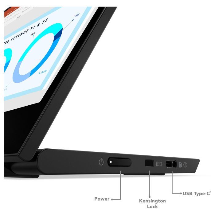 Lenovo ThinkVision M14d Monitor Portátil 14" 2K IPS USB-C Antirreflectante 8