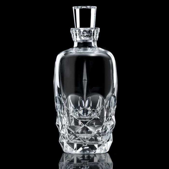 Rcr Cristalleria IT Botella Alkemist 1,07 L de Vidrio Eco-Crystal LUXION® h.214 mm