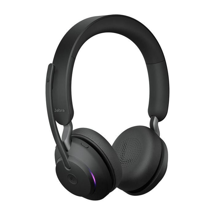 Jabra Evolve2 65 Headset, MS, Stereo, Black, Link380c 1