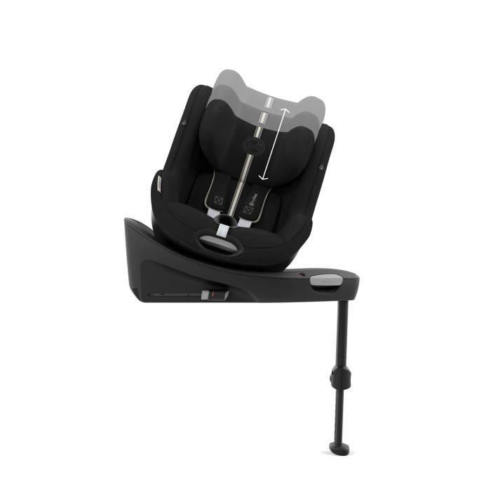 Silla de coche Sirona G i-Size Plus giratoria 360° - Negro Luna - CYBEX Silla de coche Sirona G i-Size Plus giratoria 360° - Negro Luna - CYBEX