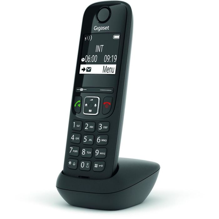 Gigaset AS690 HX Teléfono Inalámbrico DECT Analógico Negro con Manos Libres e Identificador de Llamadas 4 Gigaset AS690 HX Teléfono Inalámbrico DECT Analógico Negro con Manos Libres e Identificador de Llamadas 4