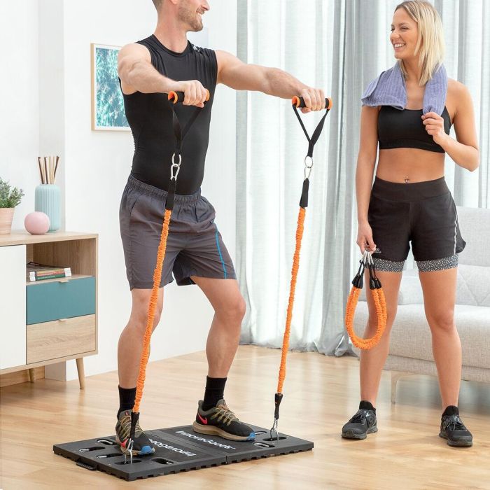 Sistema de Entrenamiento Integral Portátil con Guía de Ejercicios Gympak Max InnovaGoods 13