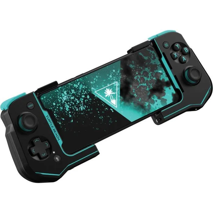 Turtle Beach Controlador de Juegos para Móvil Android Atom Bluetooth Negro/Cian